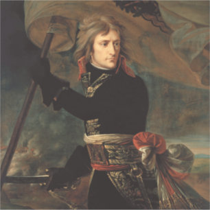 Napoleon Bonaparte's Rally at the Battle of Arcole Sticker