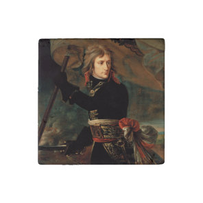 Napoleon Bonaparte's Rally at the Battle of Arcole Stone Magnet