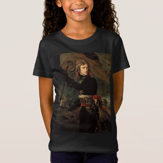 Napoleon Bonaparte's Rally at the Battle of Arcole T-Shirt (Front)