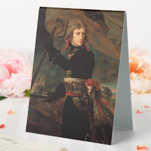 Napoleon Bonaparte's Rally at the Battle of Arcole Table Tent