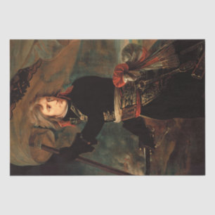 Napoleon Bonaparte's Rally at the Battle of Arcole Tissue Paper