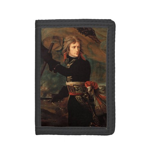 Napoleon Bonapartes Rally at the Battle of Arcole Trifold Wallet