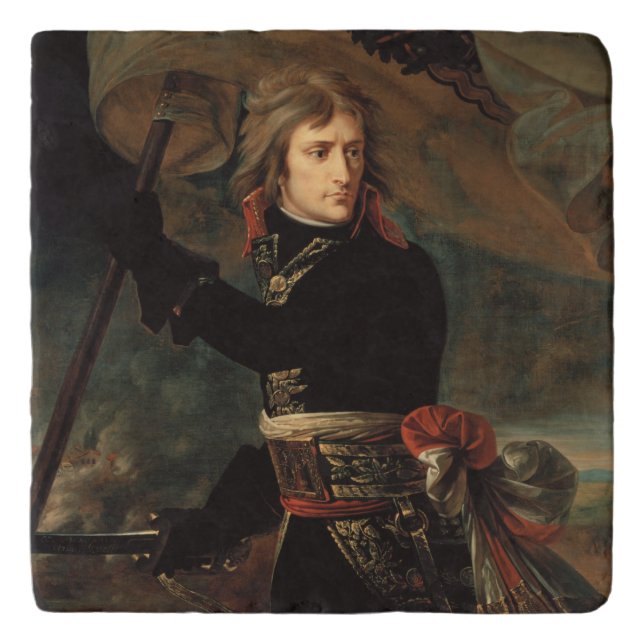 Napoleon Bonaparte's Rally at the Battle of Arcole Trivet (Front)