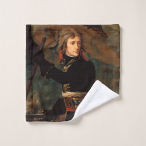 Napoleon Bonaparte's Rally at the Battle of Arcole Wash Cloth