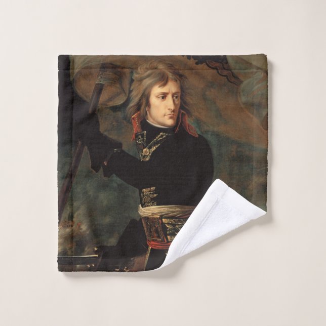 Napoleon Bonaparte's Rally at the Battle of Arcole Wash Cloth (Wash Cloth)