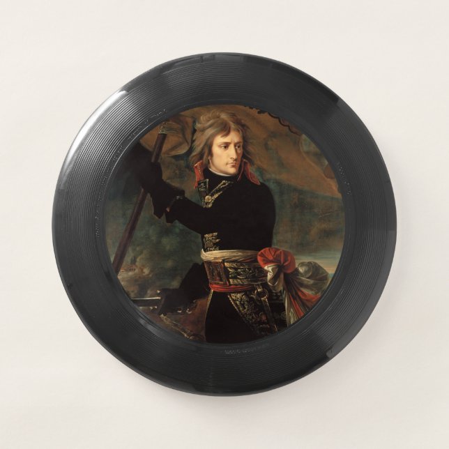Napoleon Bonaparte's Rally at the Battle of Arcole Wham-O Frisbee (Front)