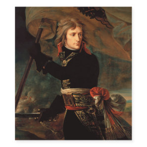 Napoleon Bonaparte's Rally at the Battle of Arcole Wine Label