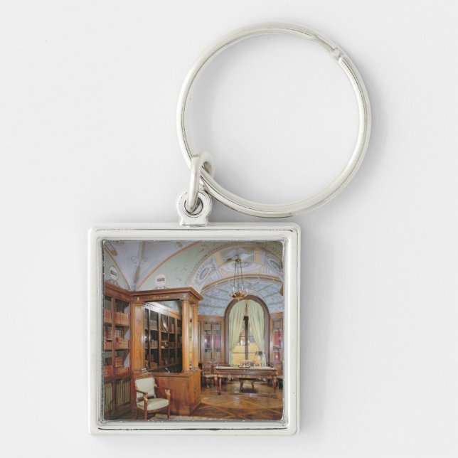 Napoleon Bonaparte's study, c.1800 Keychain (Front)
