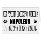 Napoleon cat design (Front Horizontal)