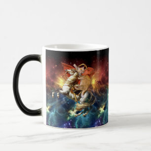 Napoleon Cat in Space Color Morph Mug