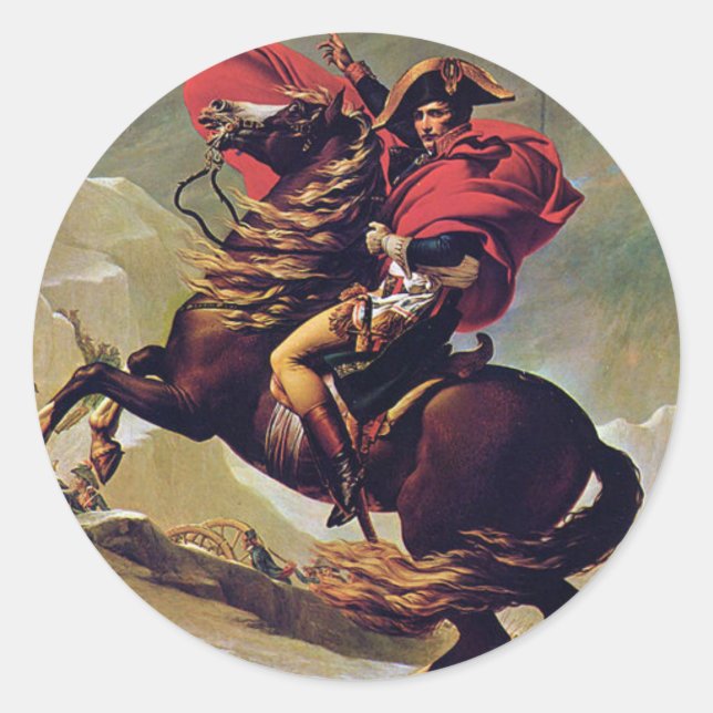 Napoleon Classic Round Sticker (Front)