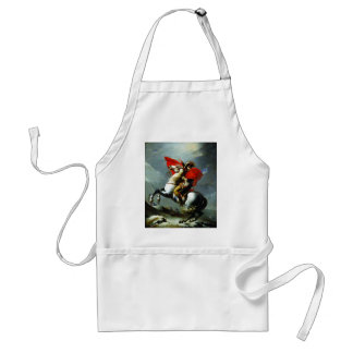 Napoleon Crossing the Alps Adult Apron