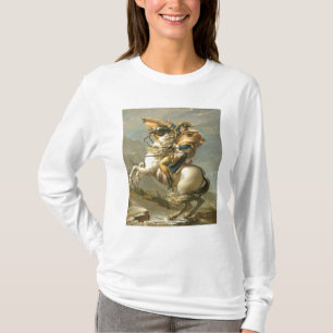 Napoleon  Crossing the Alps at the St Bernard T-Shirt