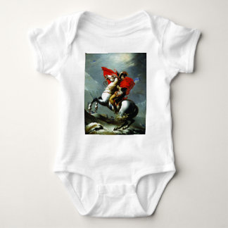 Napoleon Crossing the Alps Baby Bodysuit