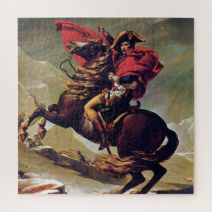 Napoleon Crossing the Alps Jigsaw Puzzle