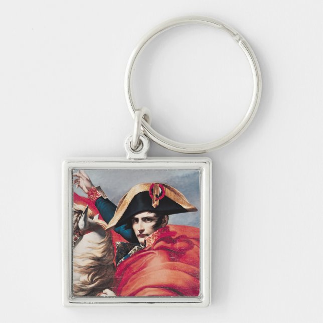 Napoleon  Crossing the Alps Keychain (Front)