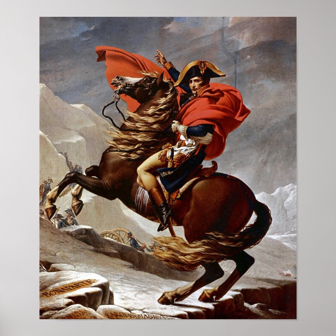 Napoleon Crossing The Alps Poster Zazzle   Napoleon Crossing The Alps Poster R7dbd570fad9d481191c5d587726138e5 Ftkdq 8byvr 1080 