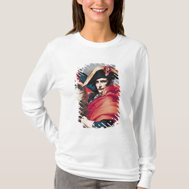 Napoleon  Crossing the Alps T-Shirt (Front)
