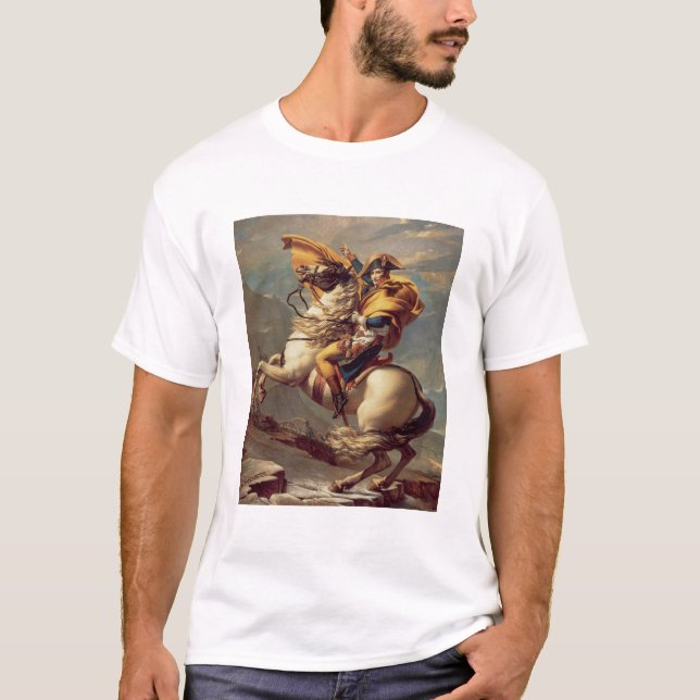 Napoleon Crossing the Alps T-Shirt (Front)