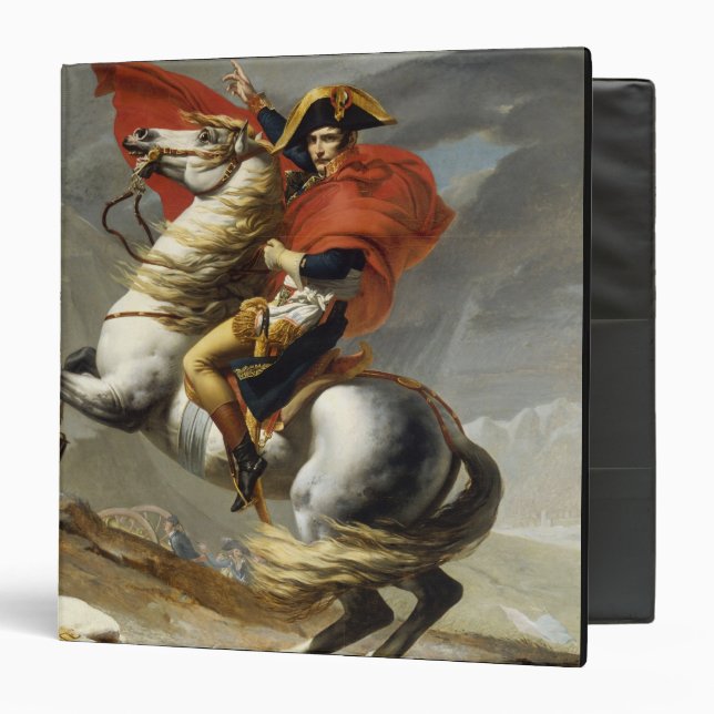 Napoleon Crossing the Grand Saint-Bernard Pass Binder (Front/Inside)