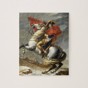 Napoleon Crossing the Grand Saint-Bernard Pass Jigsaw Puzzle