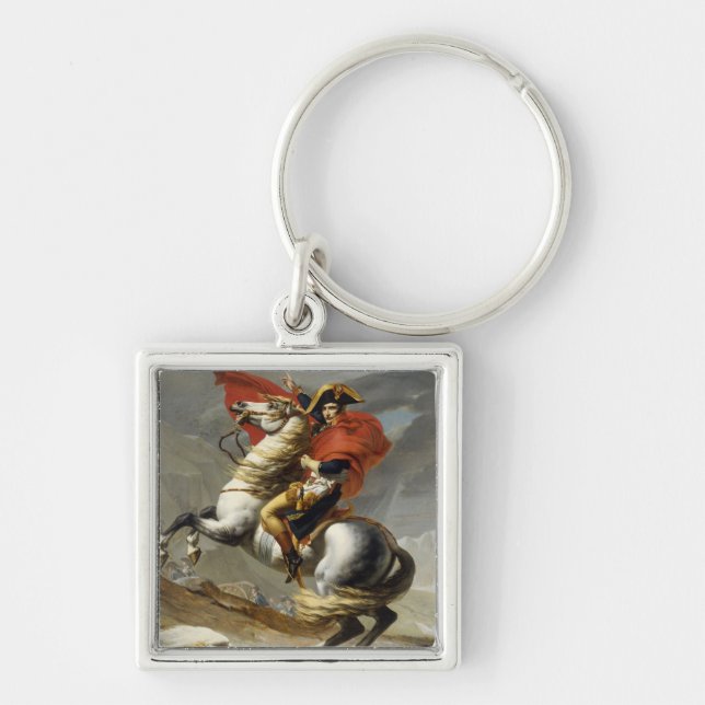 Napoleon Crossing the Grand Saint-Bernard Pass Keychain (Front)
