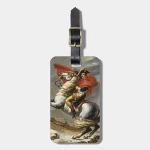 Napoleon Crossing the Grand Saint-Bernard Pass Luggage Tag