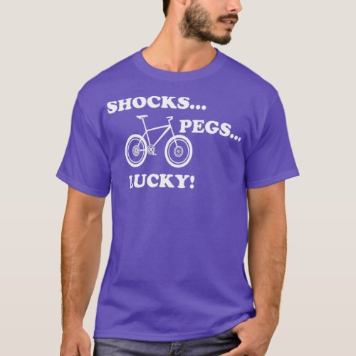 Napoleon Dynamite Quote  Shocks Pegs Lucky  T_Shirt