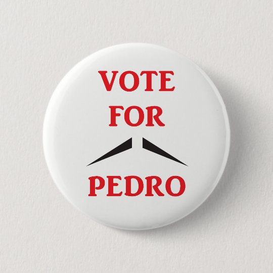 Vote For Pedro 2 New 1.25/" Pinback Buttons Napoleon Dynamite