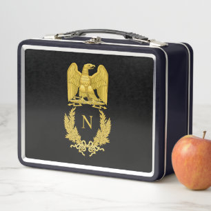 Napoleon Emblem Metal Lunch Box