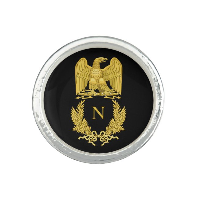 Napoleon Emblem Ring (Front)