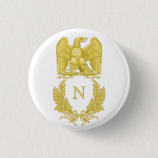 Napoleon Emperor Button (Front)