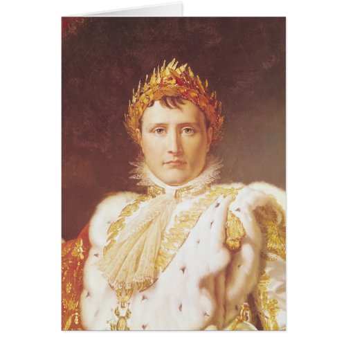 Napoleon I  in Coronation Robes c1804