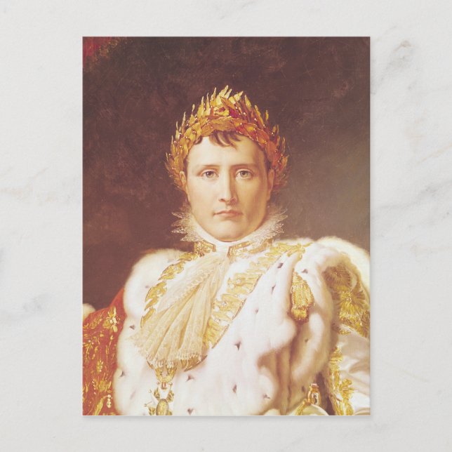 Napoleon I  in Coronation Robes, c.1804 Postcard (Front)
