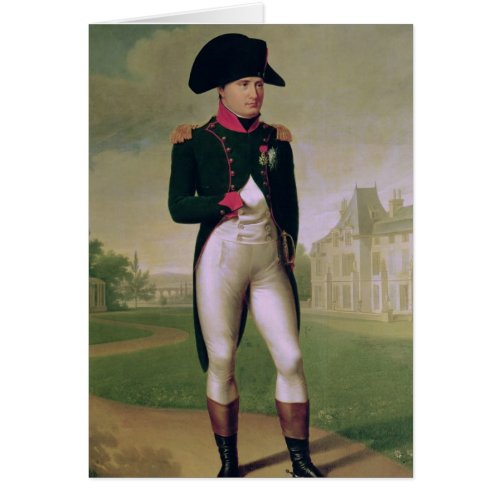 Napoleon I  in Front of the Chateau de Malmaison
