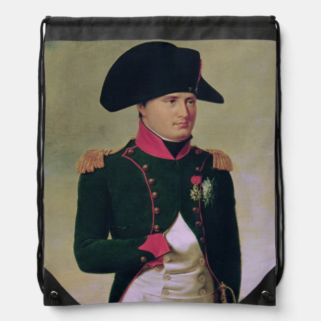 Napoleon I  in Front of the Chateau de Malmaison Drawstring Bag (Front)