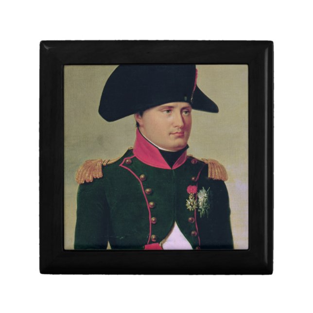 Napoleon I  in Front of the Chateau de Malmaison Keepsake Box (Front)