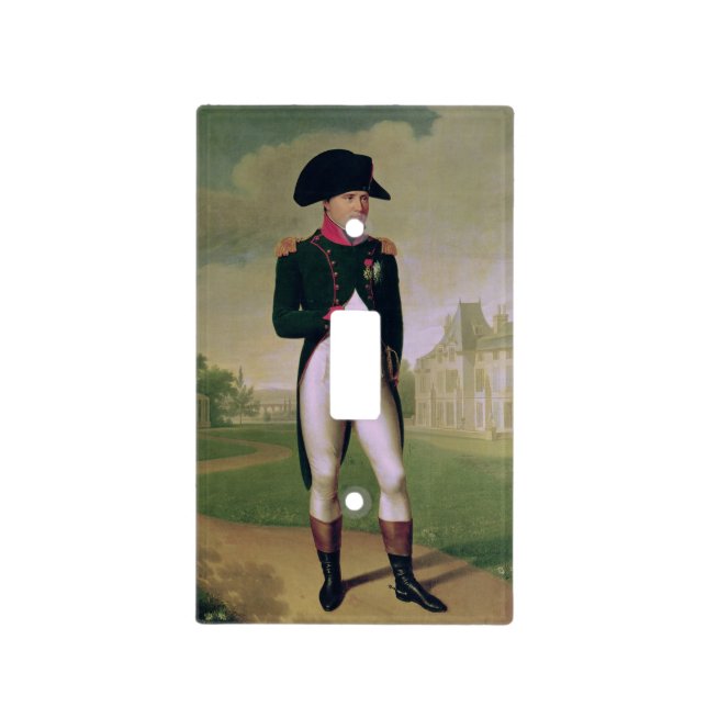 Napoleon I  in Front of the Chateau de Malmaison Light Switch Cover (Front)
