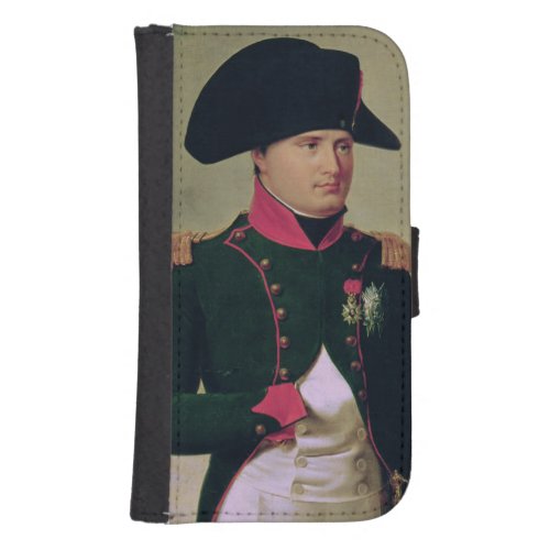 Napoleon I  in Front of the Chateau de Malmaison Galaxy S4 Wallet Case