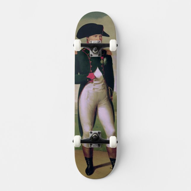 Napoleon I  in Front of the Chateau de Malmaison Skateboard Deck (Front)