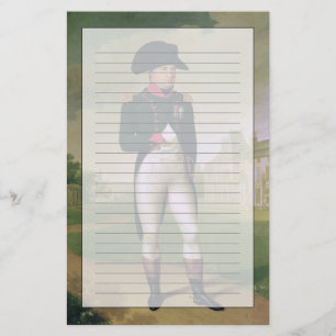 Napoleon I in Front of the Chateau de Malmaison Stationery