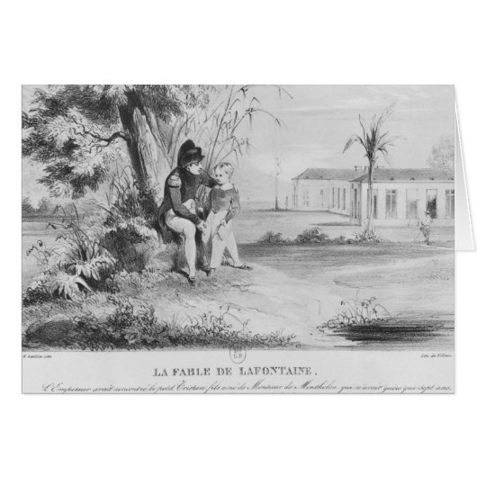 Napoleon I  on the island of St. Helena (Front Horizontal)