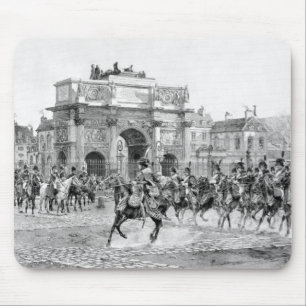 Napoleon I Reviewing His Troops Mouse Pad