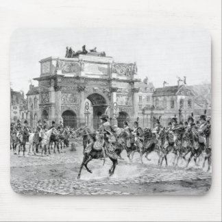 Napoleon I Reviewing His Troops Mouse Pad
