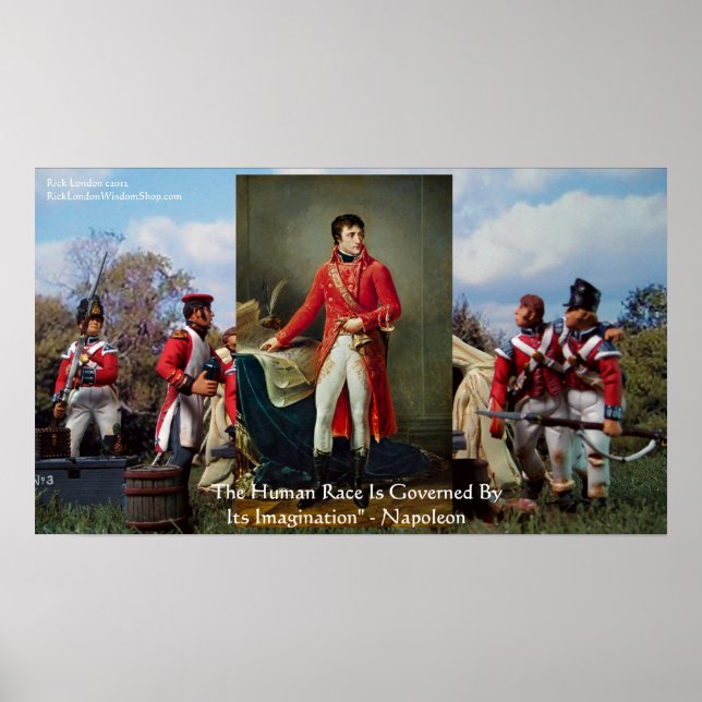 Napoleon "Imagination Rules" Quote poster sleeve b (Front)