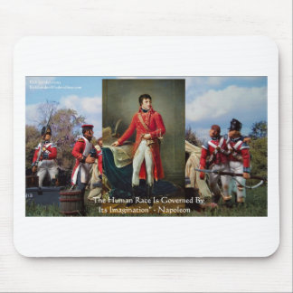 Napoleon "Imagination Rules" Wisdom Gifts Tees Etc Mouse Pad