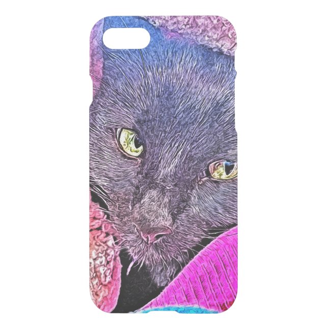 Napoleon in a blanket uncommon iPhone case (Back)