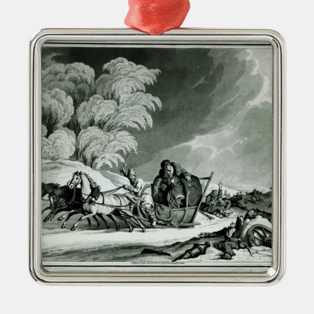 Napoleon in disguise metal ornament (Front)