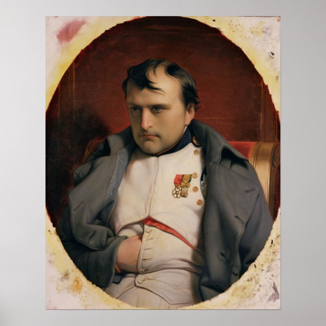 Napoleon  in Fontainebleau, 1846 Poster (Front)