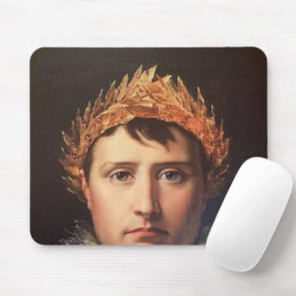Napoleon Laurel-Wreath Crowned Hero  Mouse Pad